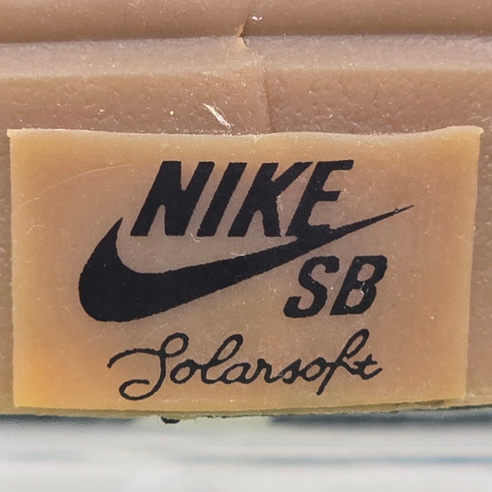 Nike SB Check Solarsoft Sneakers Mens 9 Black Gum Canvas Skate Shoes 843896-009 - Picture 10 of 10
